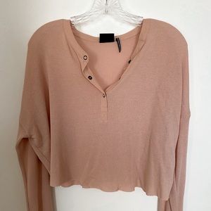 Urban Outfitters Knit Crop Tee
